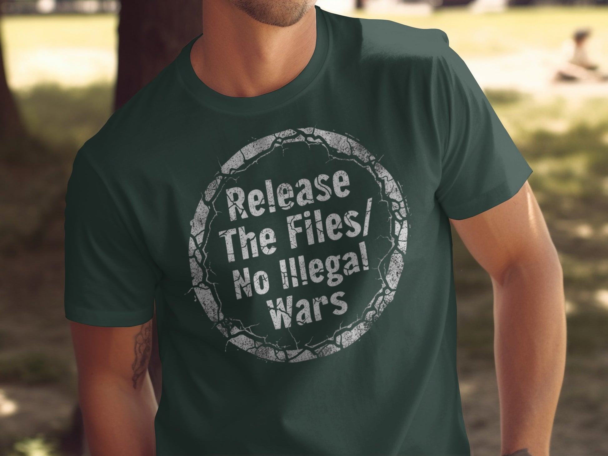 Release The Files No Illegal Wars T-shirt