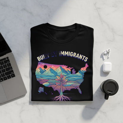 Built By Immigrants Graphic T-Shirt Product
