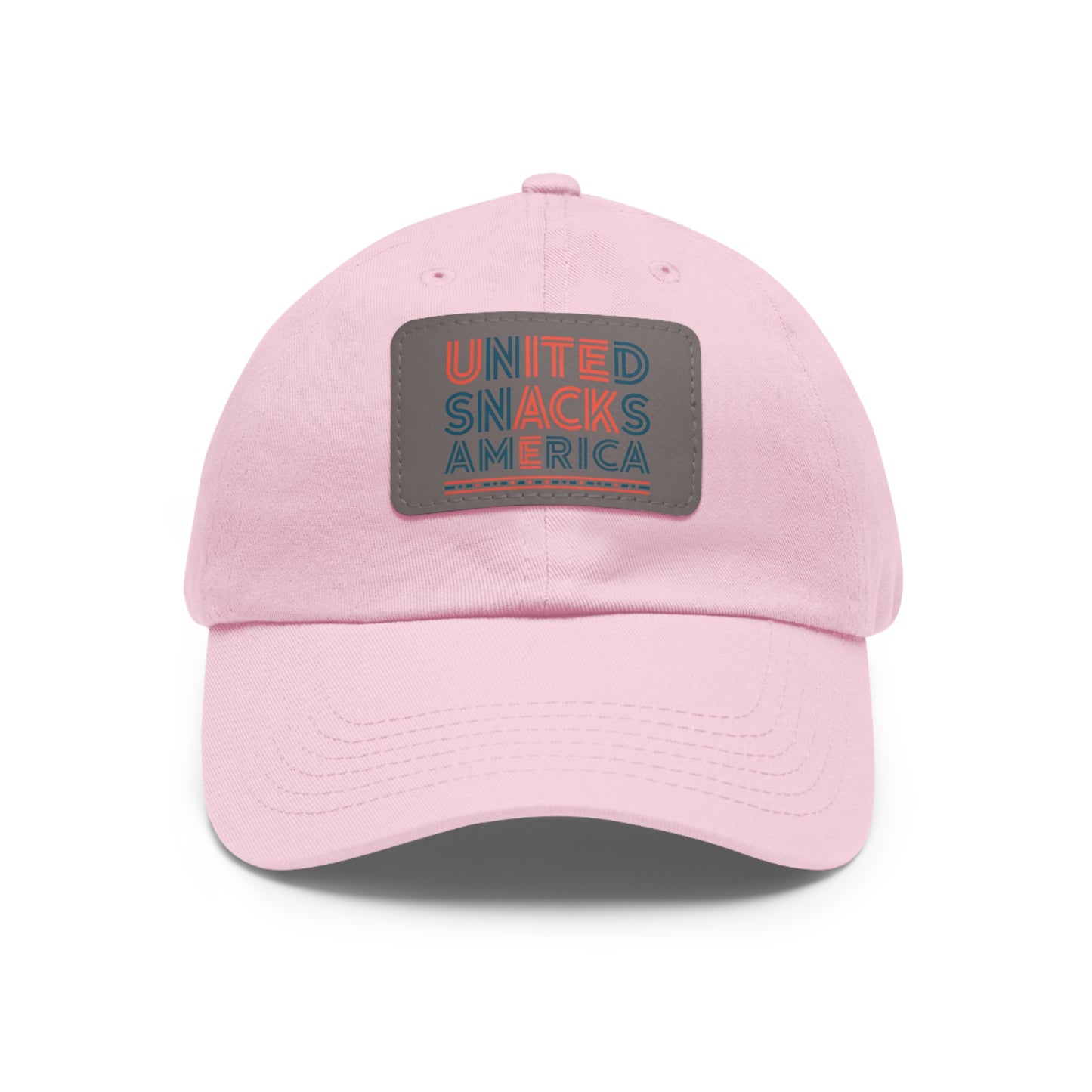 Trendy Dad Hat with Leather Patch - United Snacks America