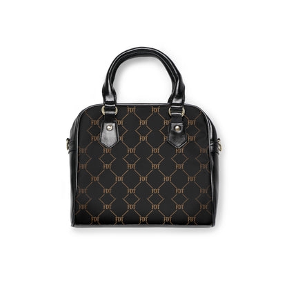 FDT Subtle Monogram Shoulder Handbag Anti Trump Designer Patterned Tote for Everyday Chic