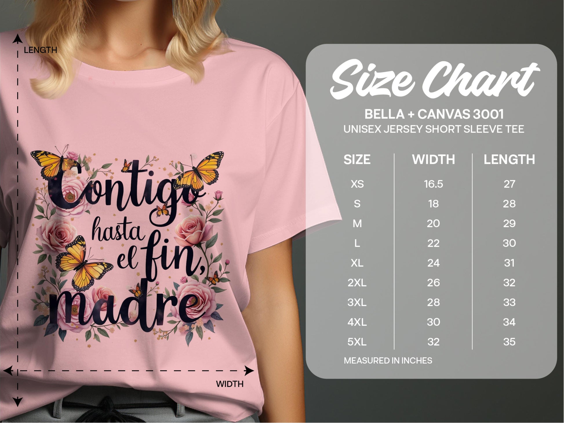 Contigo Hasta El Fin Madre Unisex T-Shirt Product