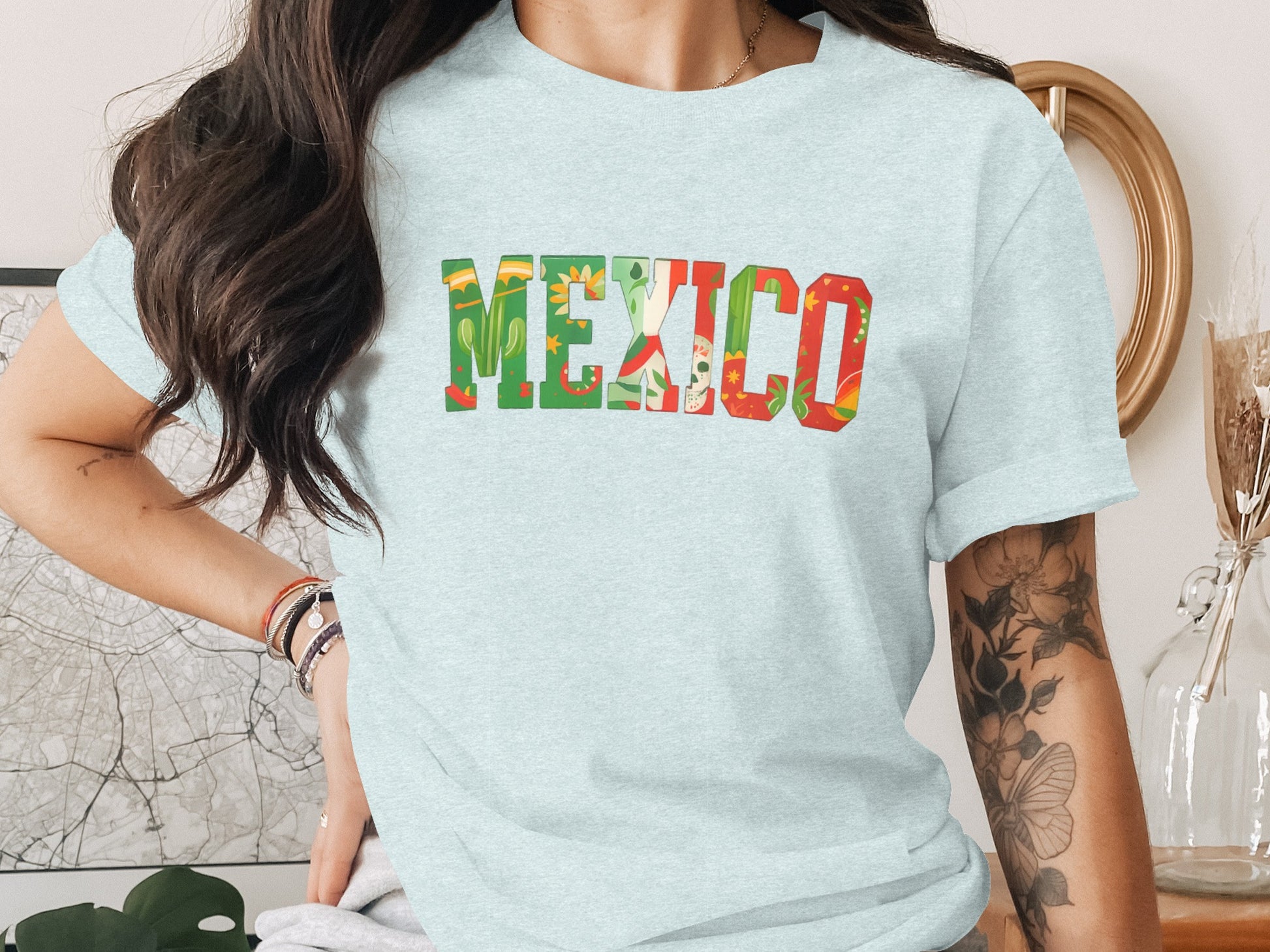 Mexican Destination Tee Shirt Shirt product type