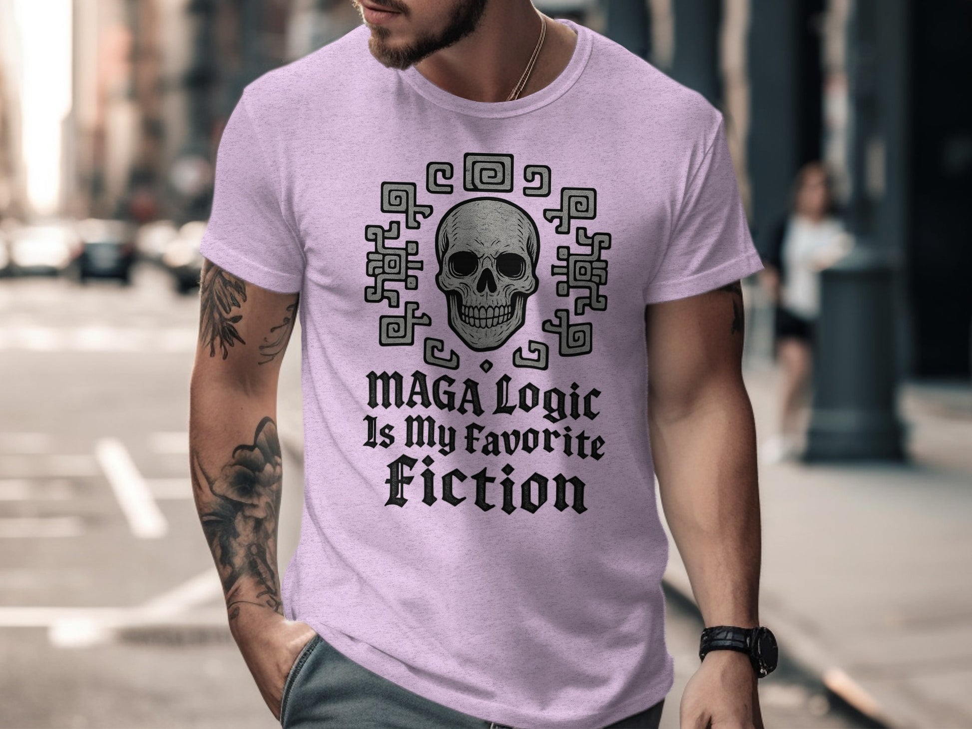 MAGA Logic Is My Favorite Fiction T-Shirt