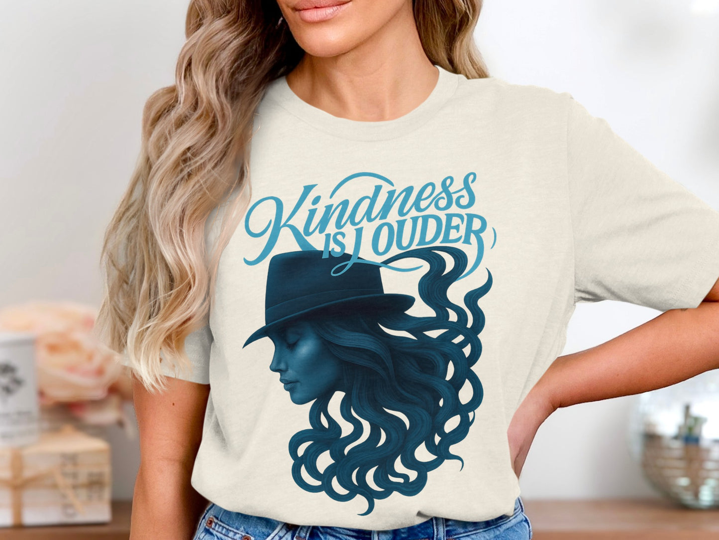 Kindness Is Louder Graphic Tee Product