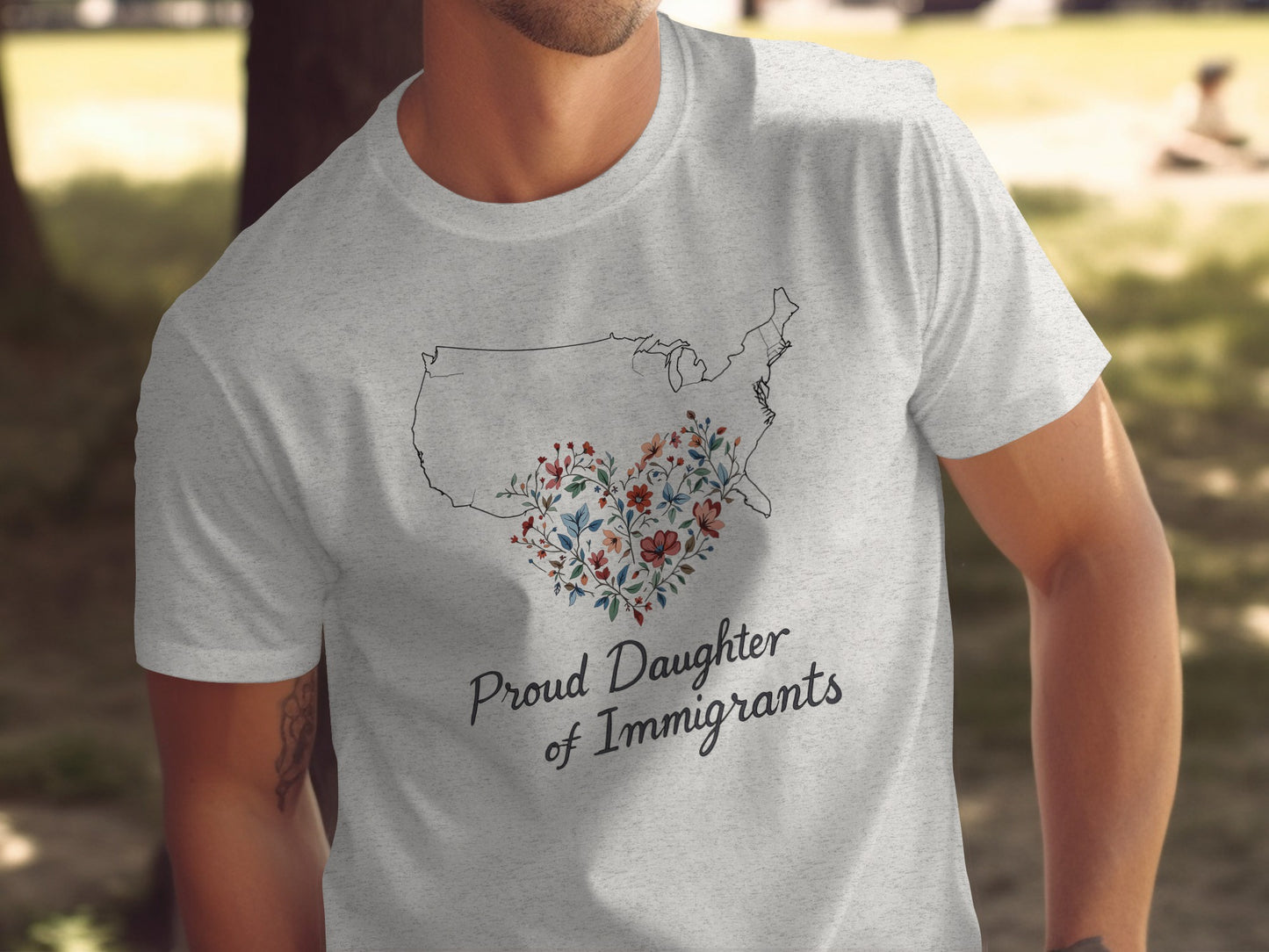 Proud Daughter of Immigrants T-shirt