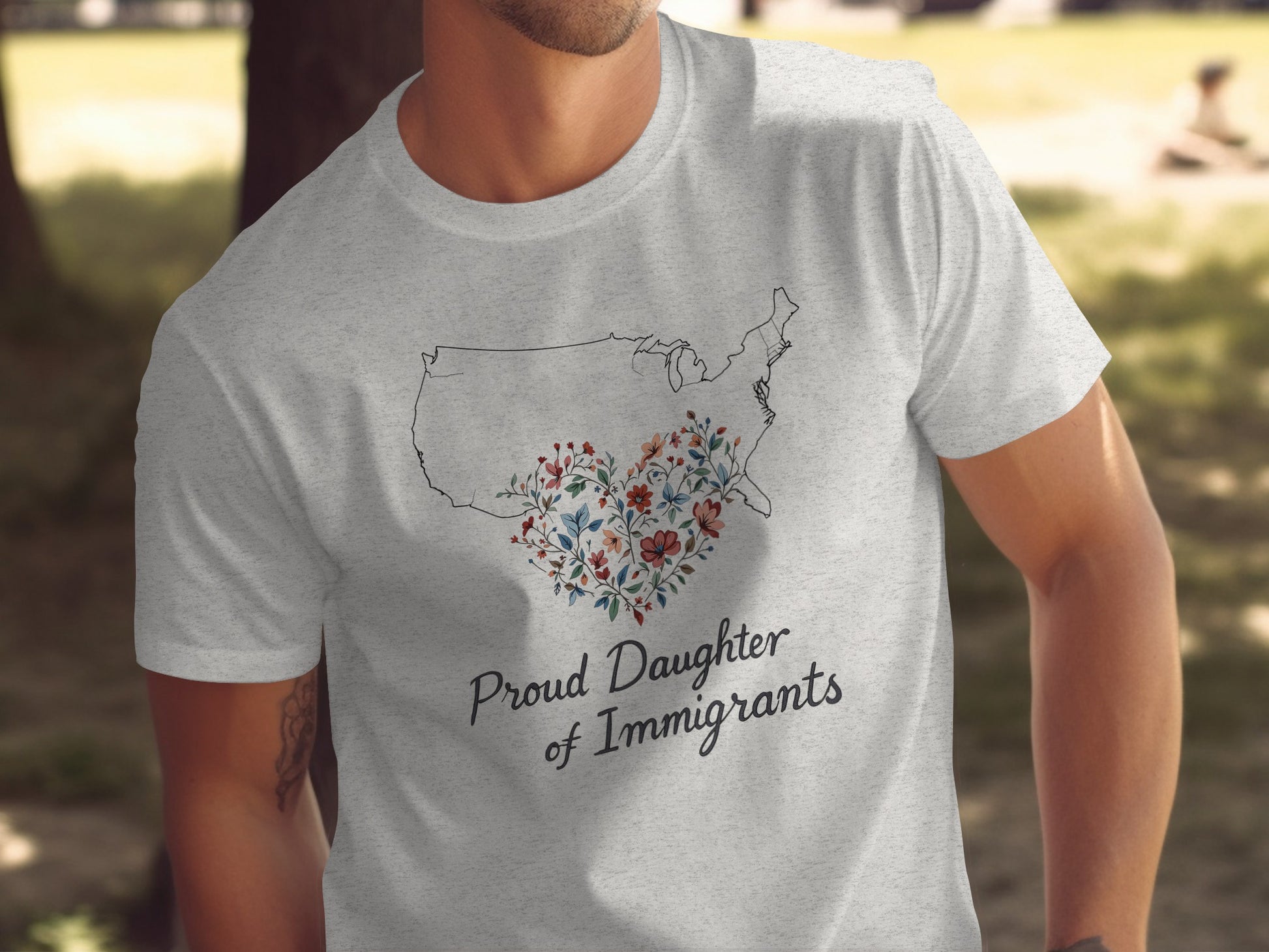 Proud Daughter of Immigrants T-shirt