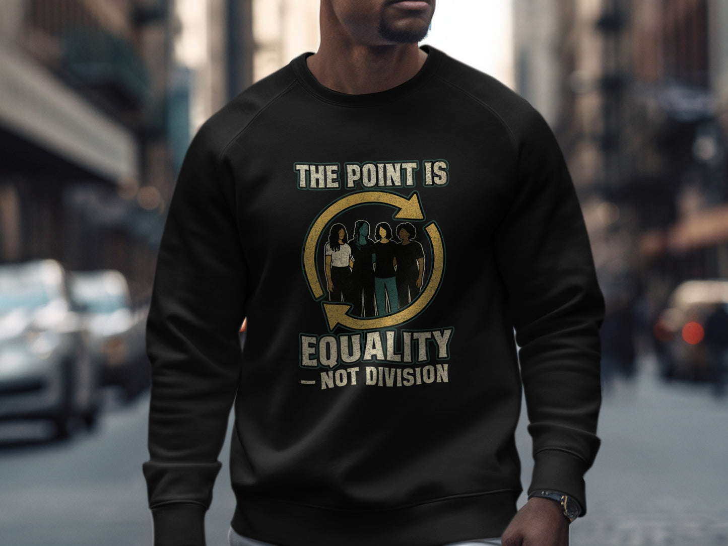 The Point Is Equality Not Division Sweatshirt product