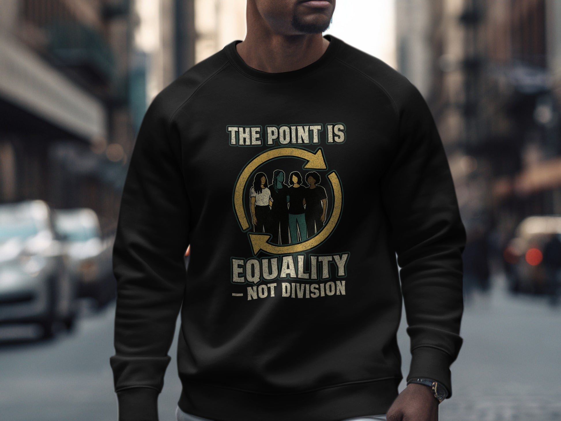 The Point Is Equality Not Division Sweatshirt product