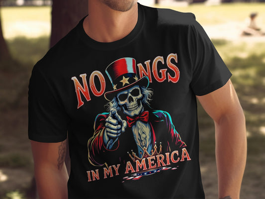 NO GUNGS IN MY AMERICA Graphic T Shirt product