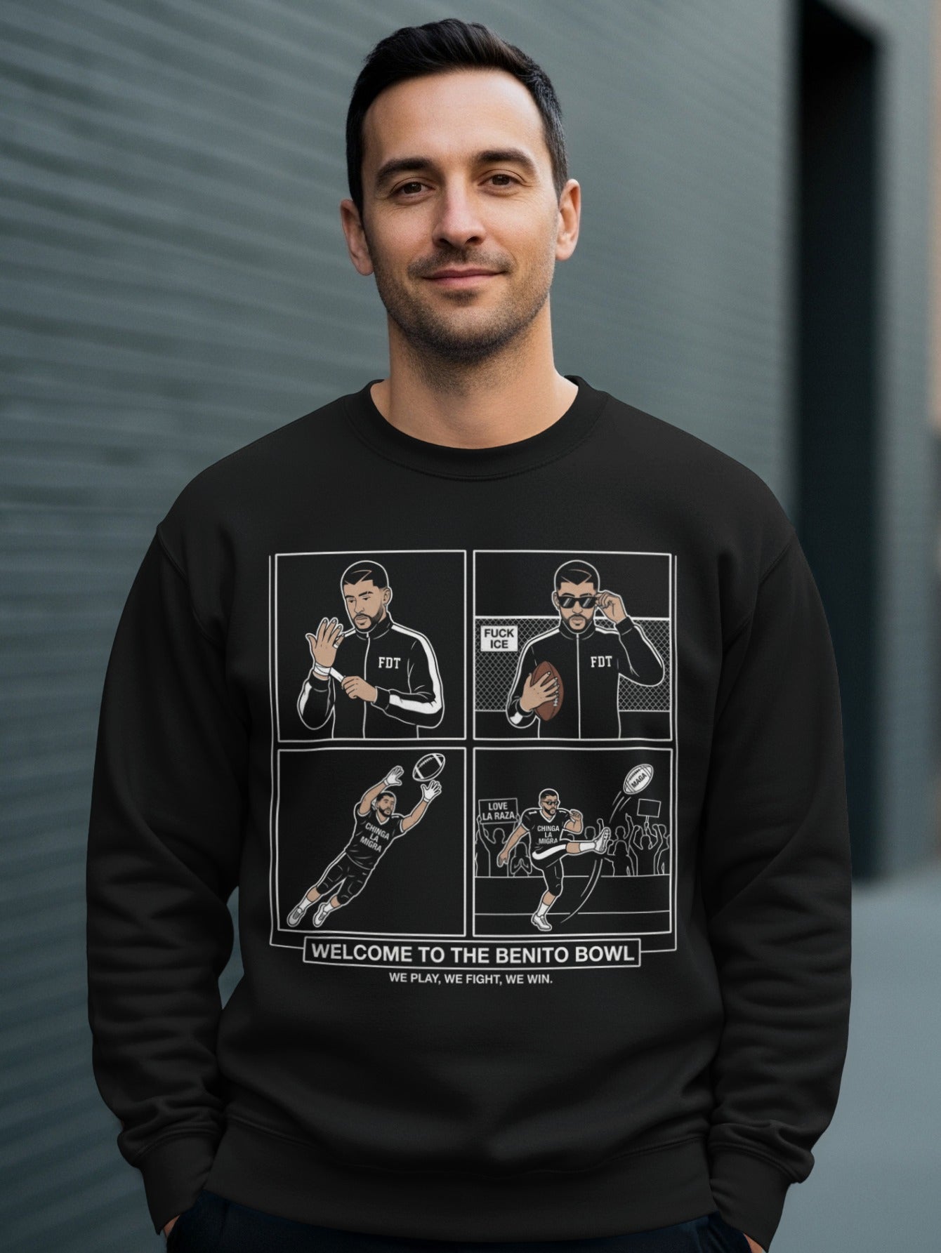 Welcome to the Benito Bowl Graphic Sweatshirt