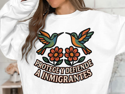 Protege y Defiende a Inmigrantes Graphic Sweatshirt product