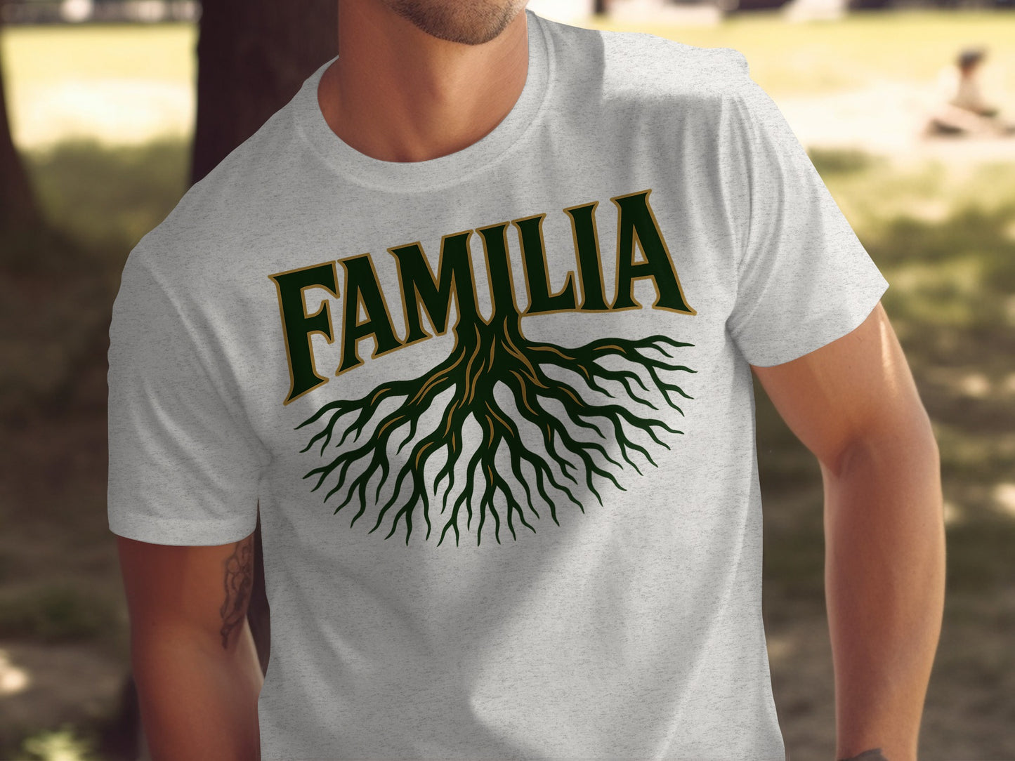 Familia Tree Roots Graphic T-Shirt product type