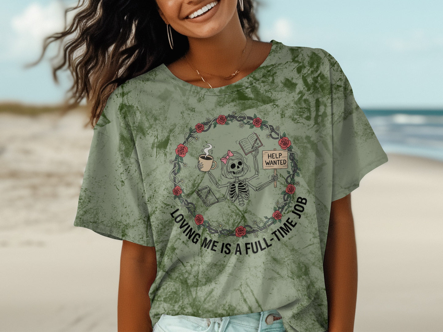 Loving Me Is A Full-Time Job Graphic T-Shirt