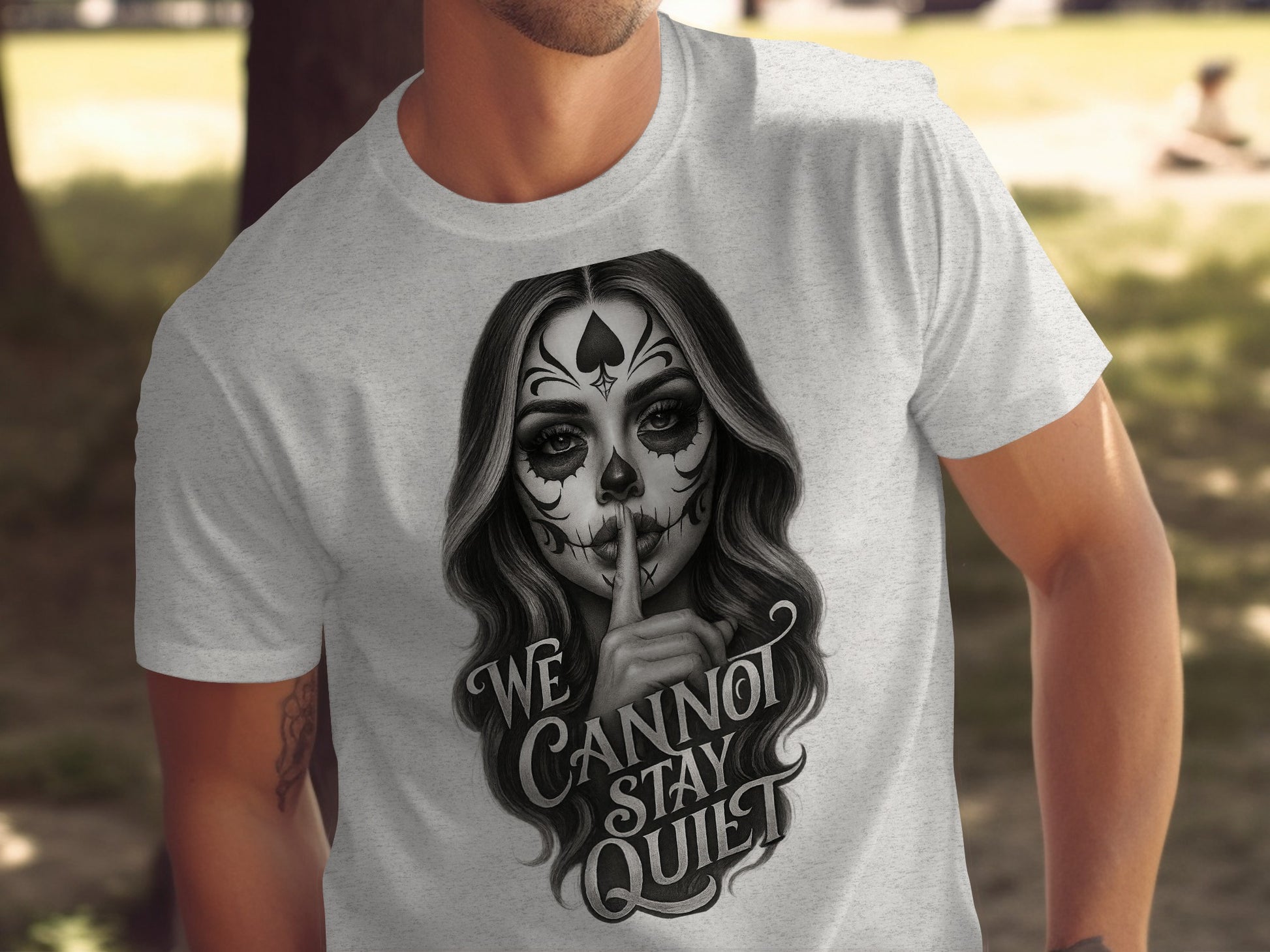 We Cannot Stay Quiet Graphic T-shirt product type