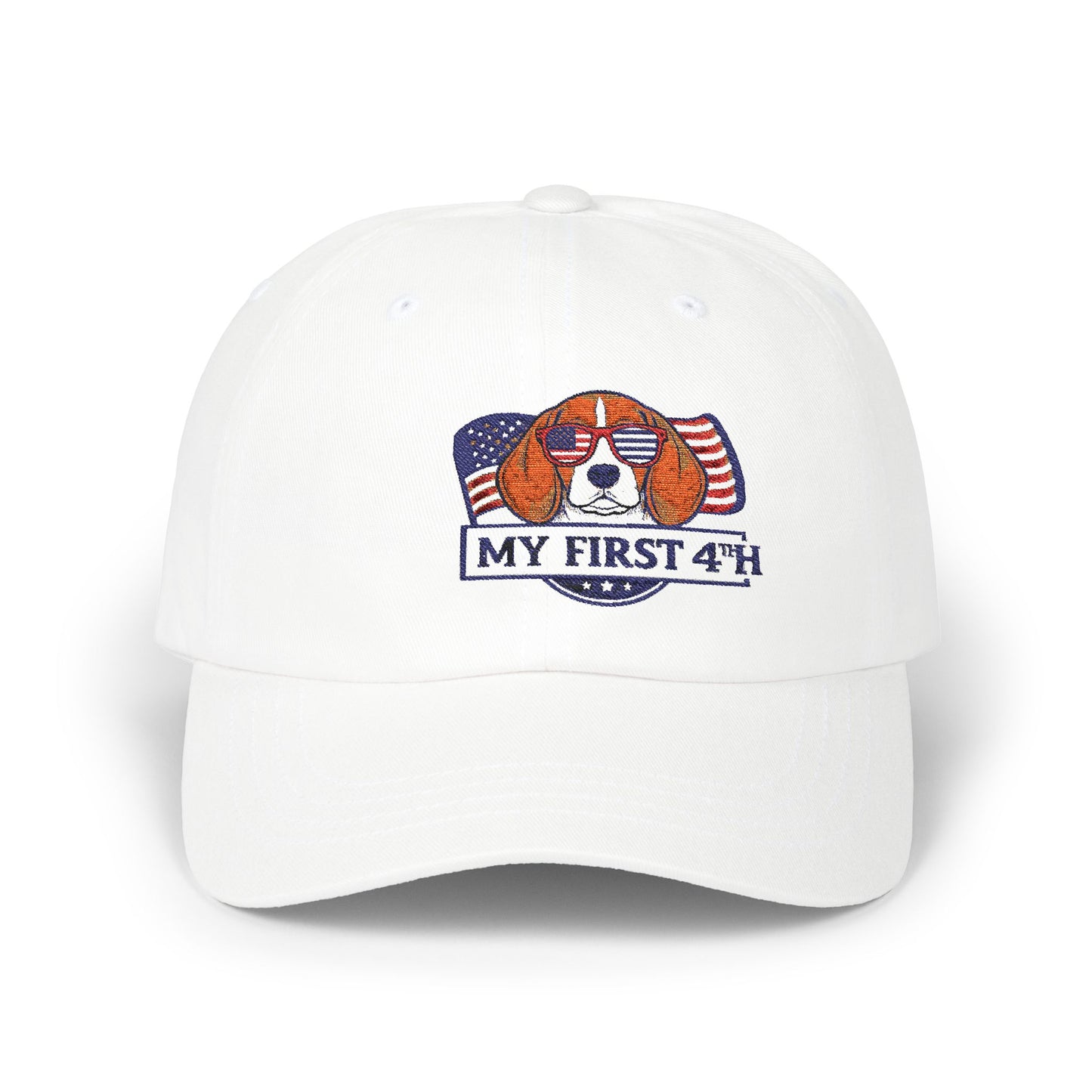 My First 4th of July Classic Dad Cap – Celebrate Freedom with Style!