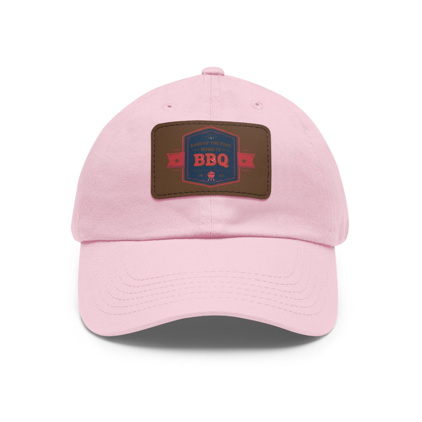 BBQ Dad Hat with Leather Patch - Perfect Gift for Grill Enthusiasts