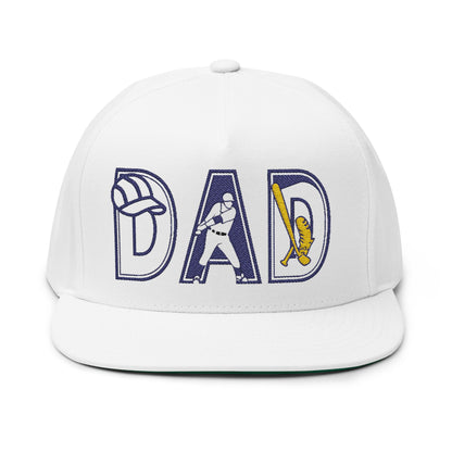 Embroidered Dad Baseball Cap - Perfect Gift for Sports Loving Fathers