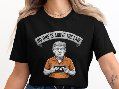 No One Is Above The Law Graphic T-Shirt