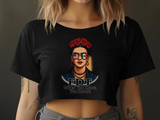 FDT Artistic Woman Portrait Graphic Tee product