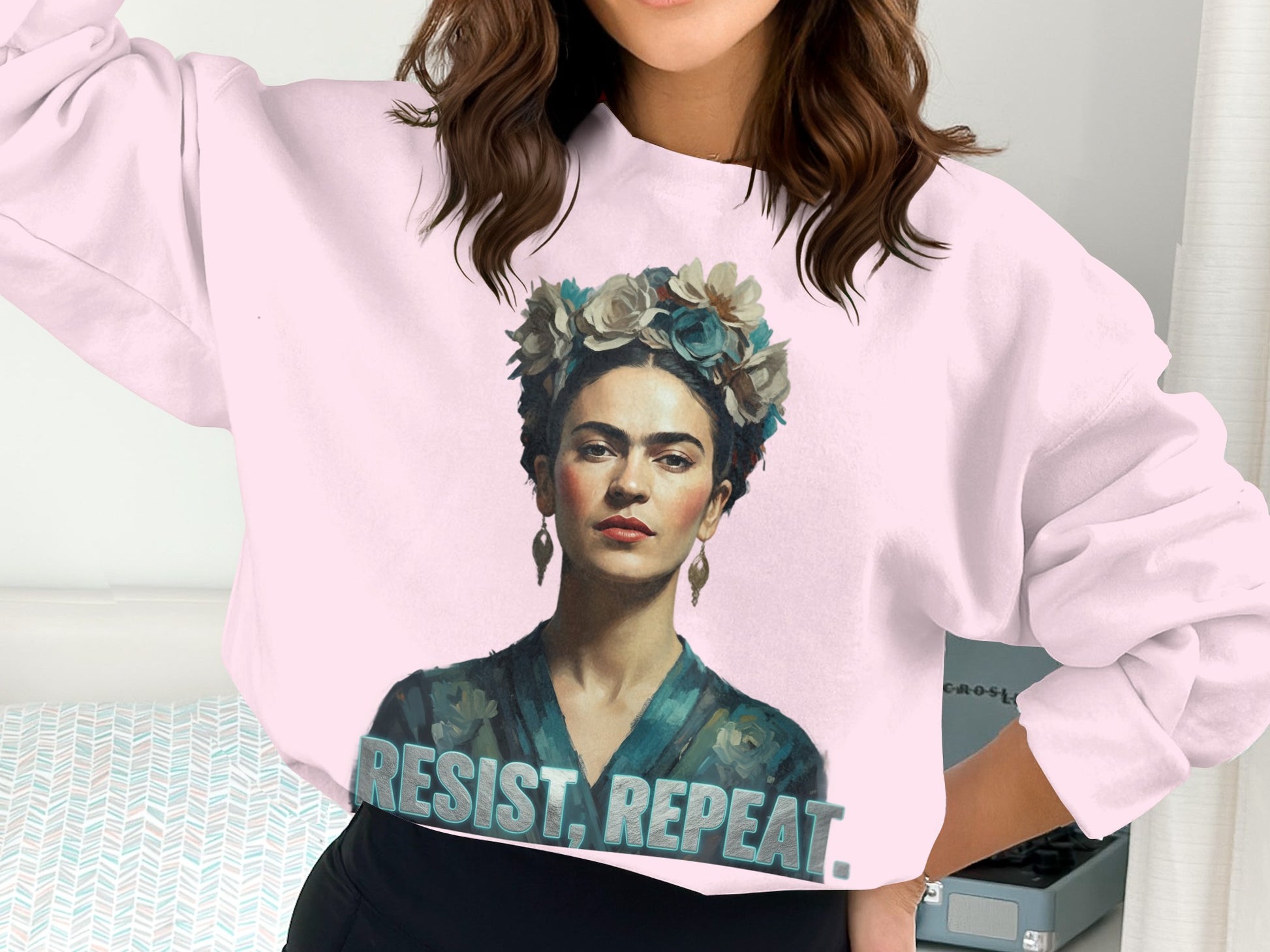 Resist Repeat Graphic Sweatshirt Product