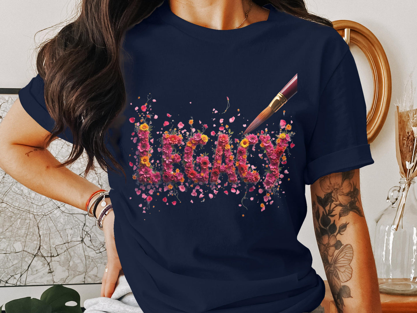 Colorful Legacy Artistic Painted Design Shirt product type
