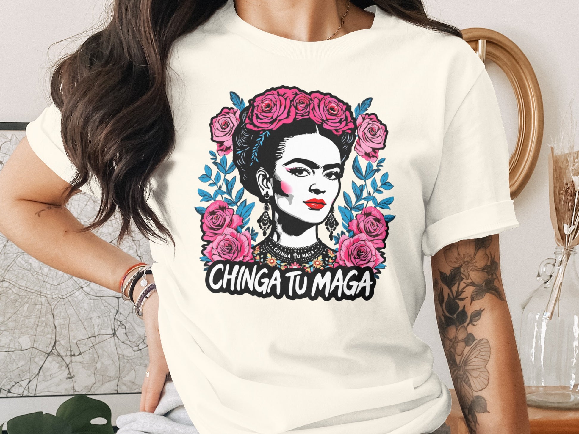 Chinga Tu Maga Graphic Tee Statement Shirt