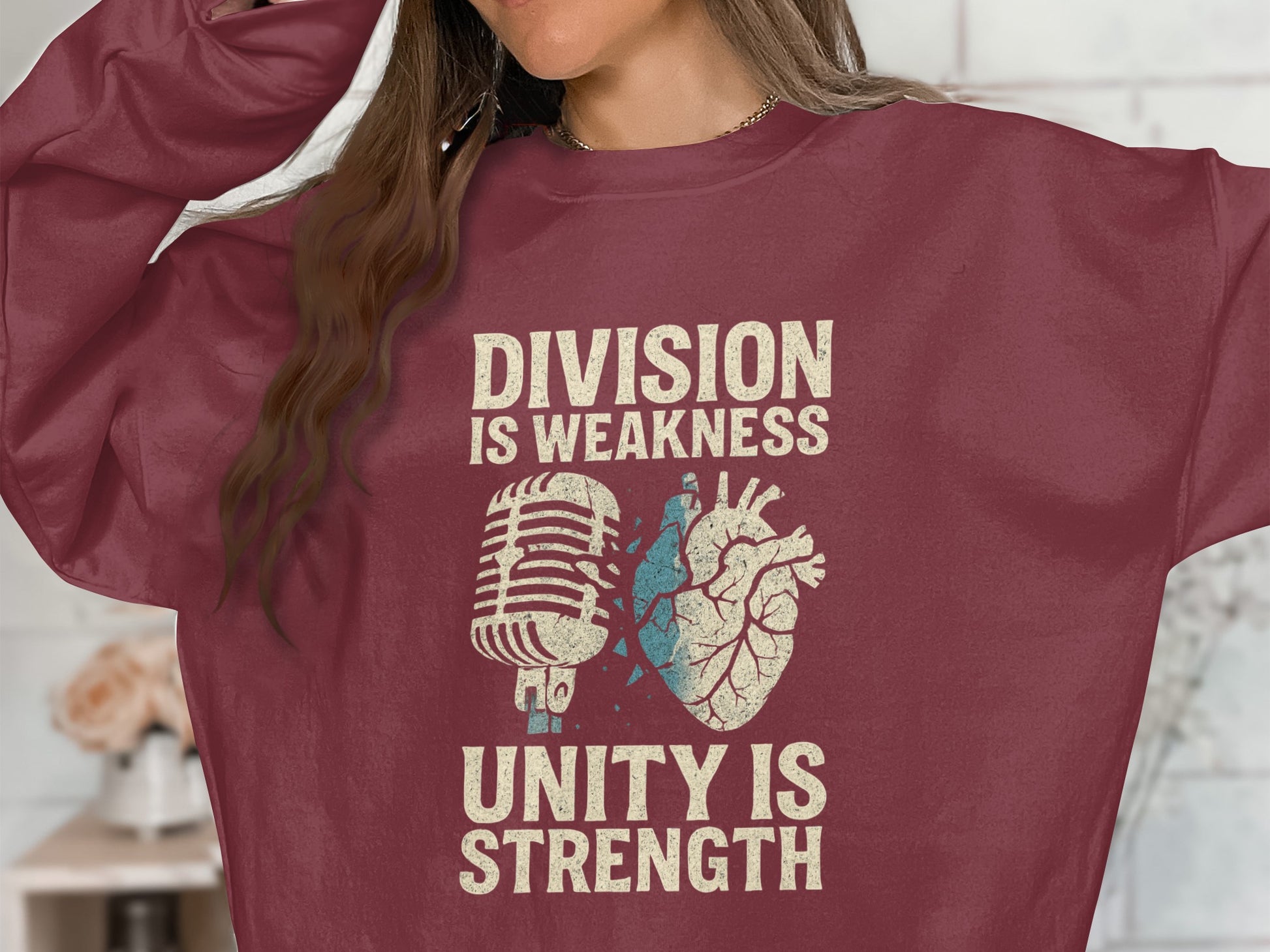 Division Is Weakness Unity Is Strength Sweatshirt product
