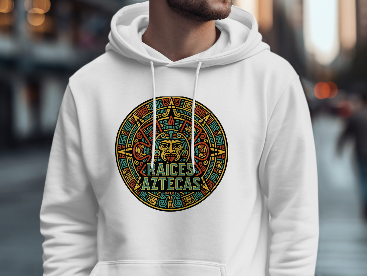 Aztec Heritage Raices Aztecas Graphic Hoodie product