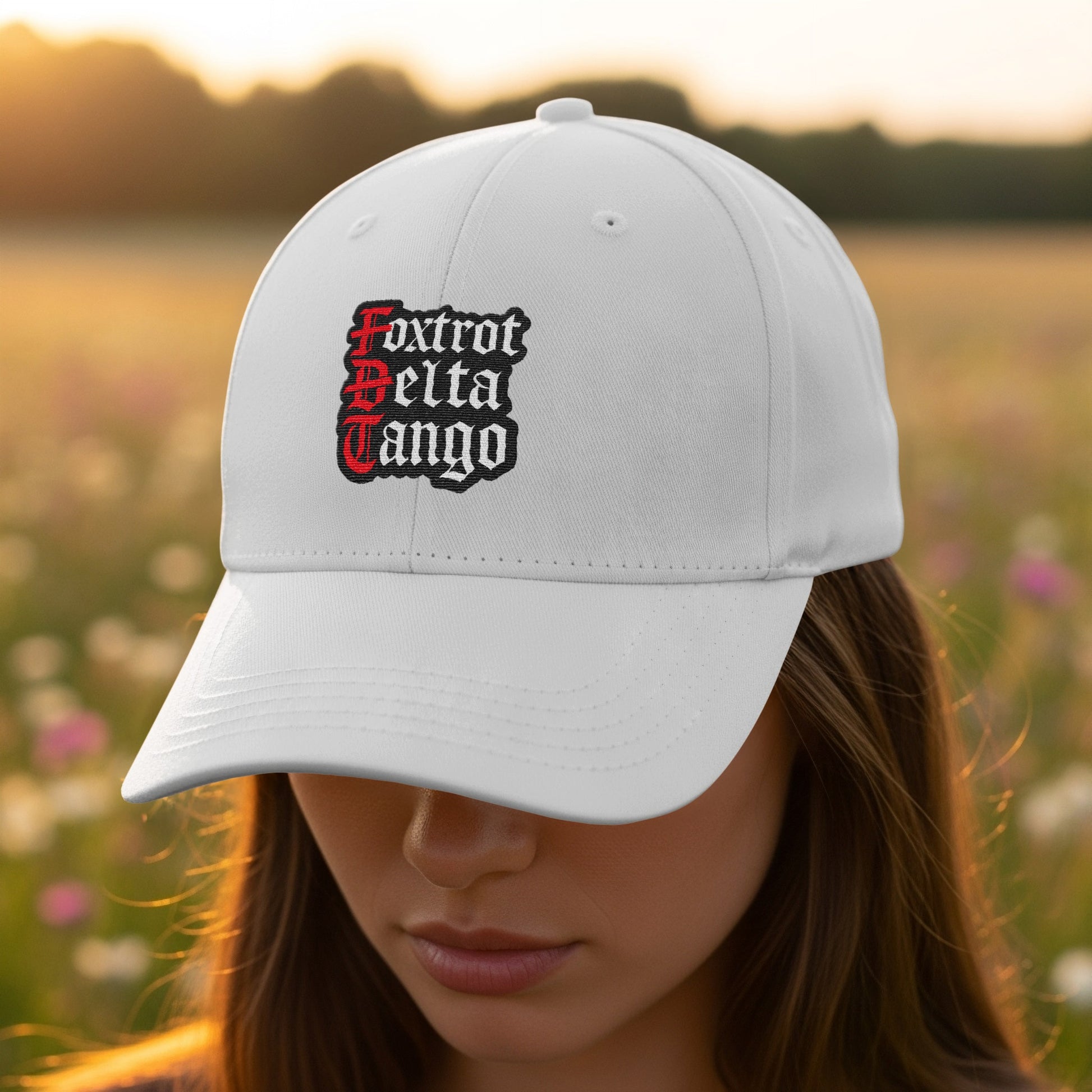 Foxtrot Delta Tango Embroidered Cap product type