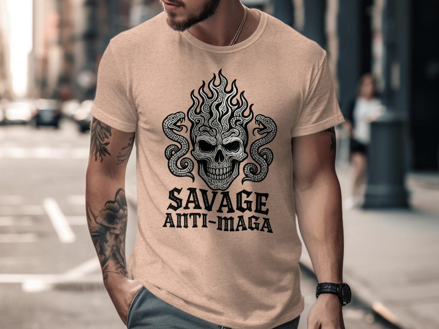 Savage Anti-Maga Graphic Tee Shirt product