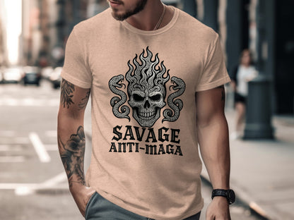 Savage Anti-Maga Graphic Tee Shirt product