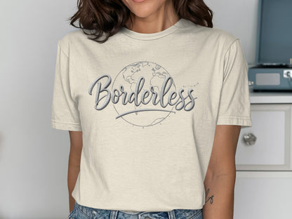 Borderless Graphic Tee Eye-Catching Statement Product