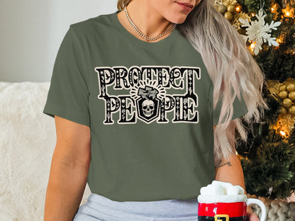 Protect People Statement Graphic T-Shirt