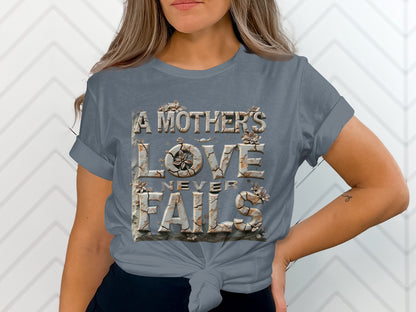 A Mother's Love Never Fails Graphic Tee product type