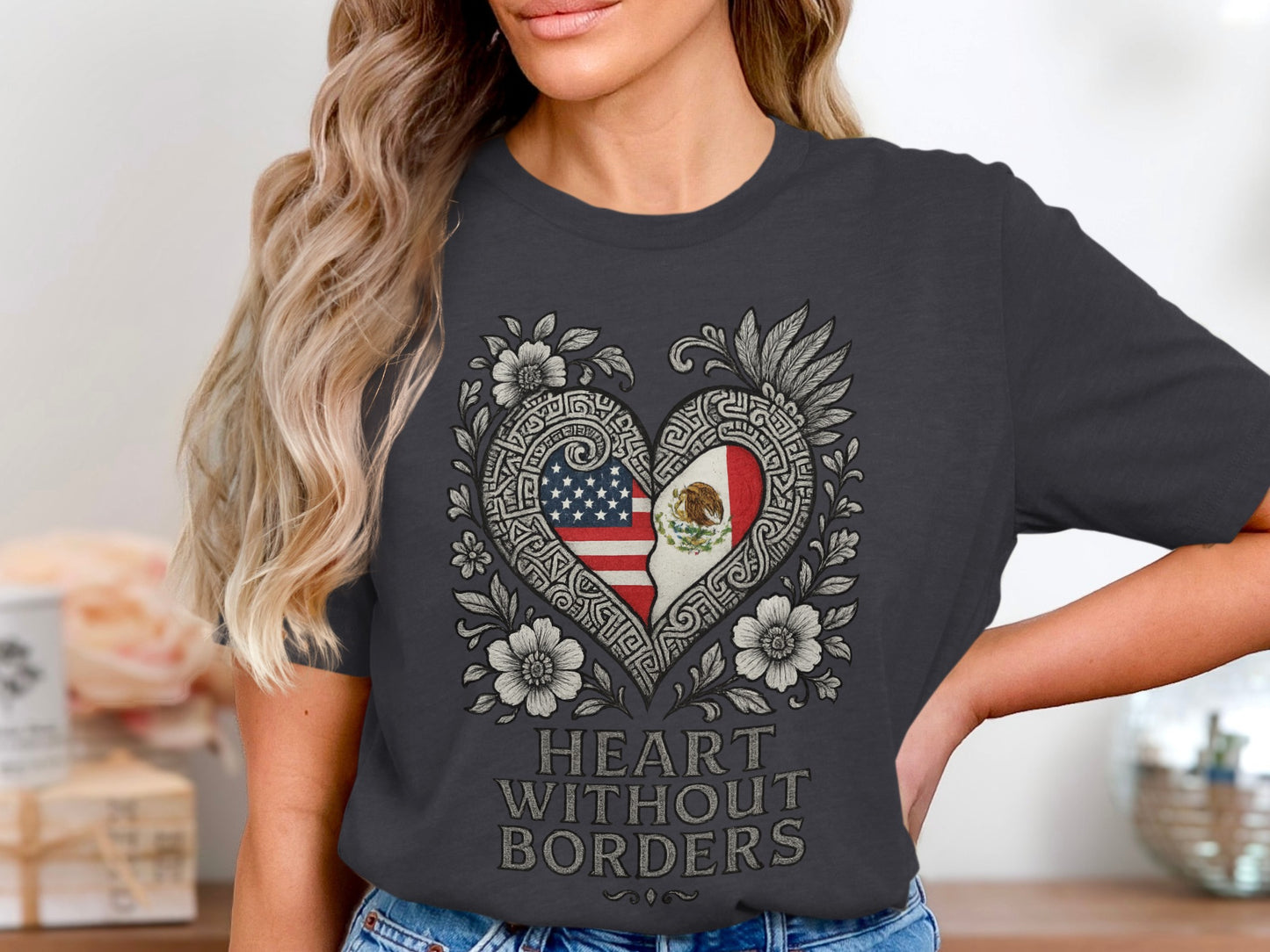 Heart Without Borders Full of Love T-Shirt
