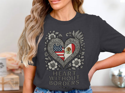 Heart Without Borders Full of Love T-Shirt