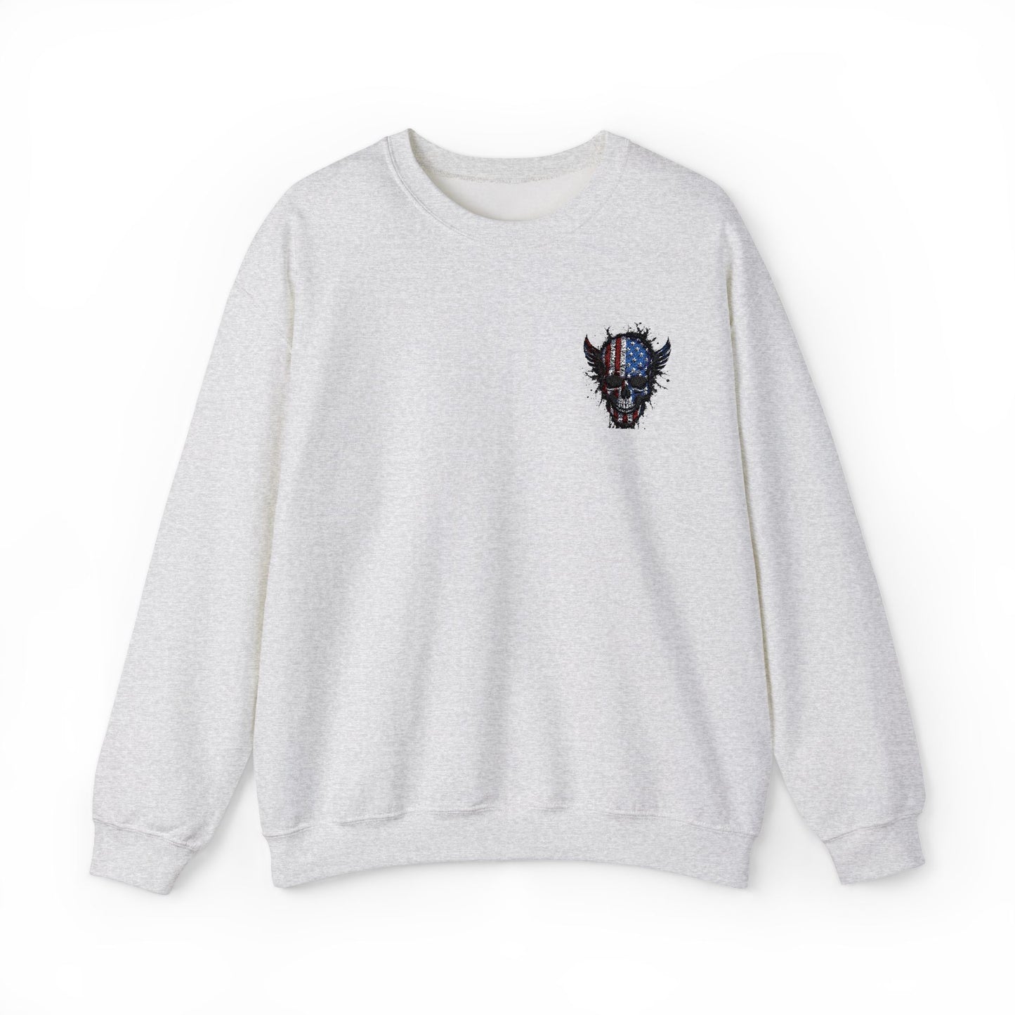 Artistic Graphic Crewneck Sweatshirt - Bold Design for Creative Souls
