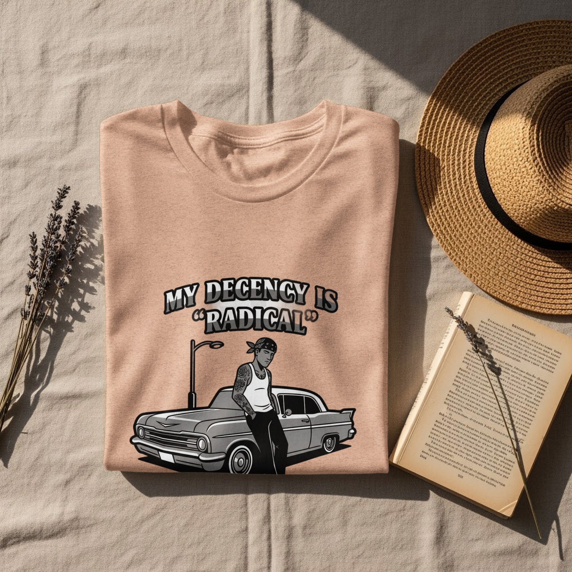 My Decency Is Radical Vintage Graphic Tee