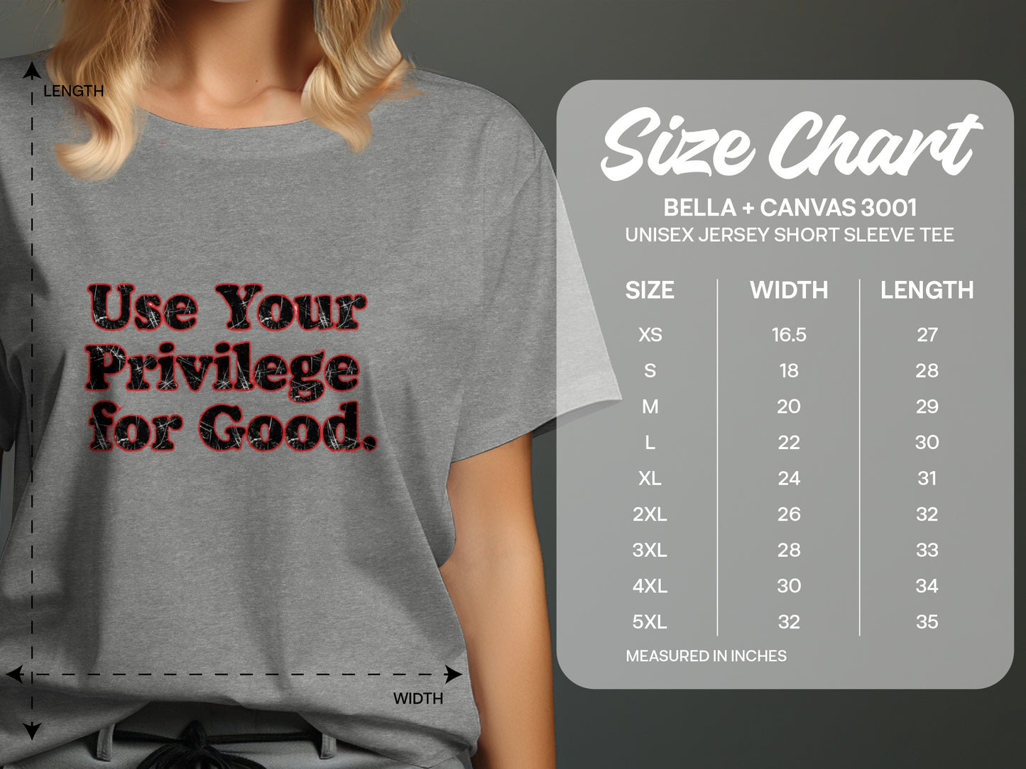 Use Your Privilege For Good Tee