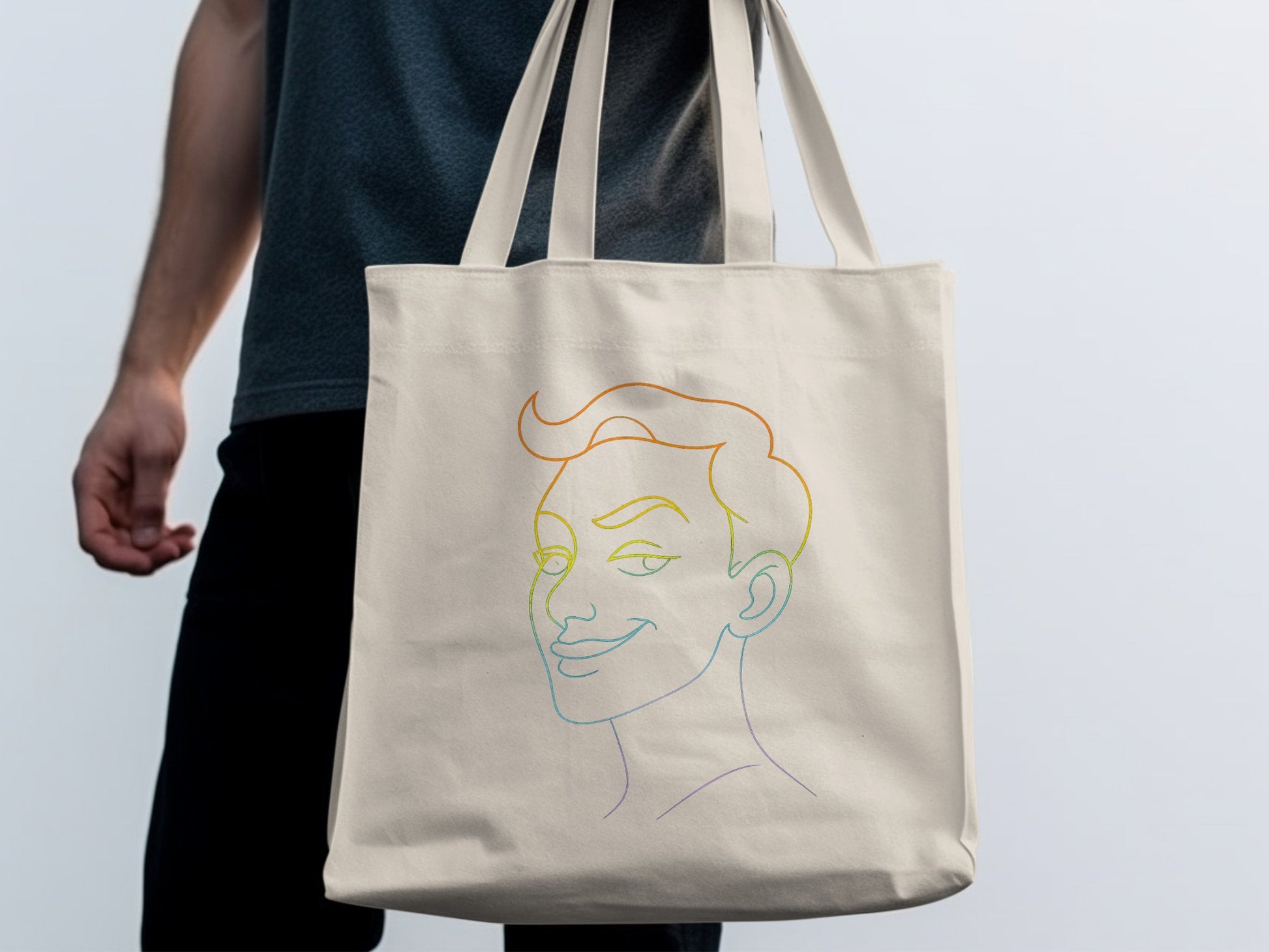 Vibrant Art Tote Bag for Every Adventure product type