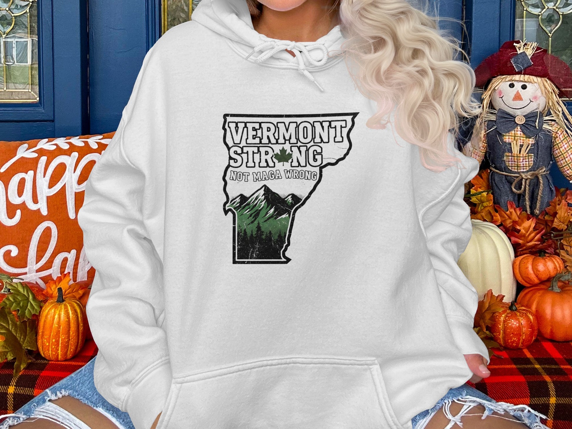Vermont Strong Not made Wrong Hoodie product
