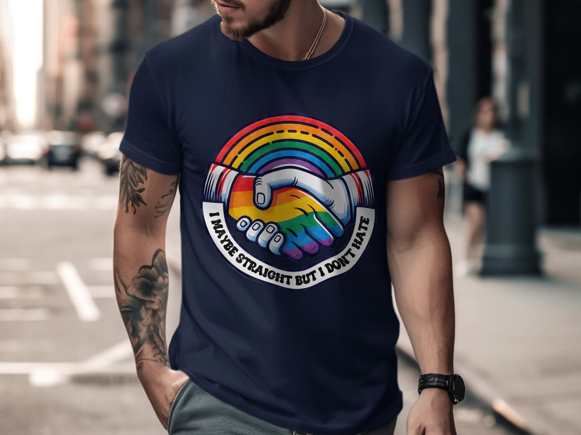 I'm Not Straight But I Don't Hate T-shirt product