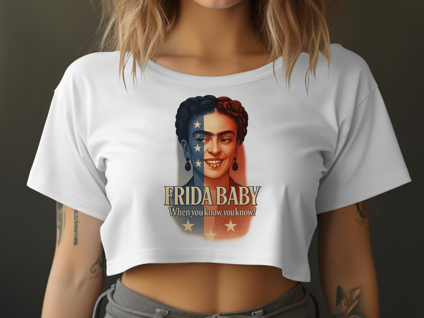 Frida Baby Graphic Tee When You Know You Know Shirt product type