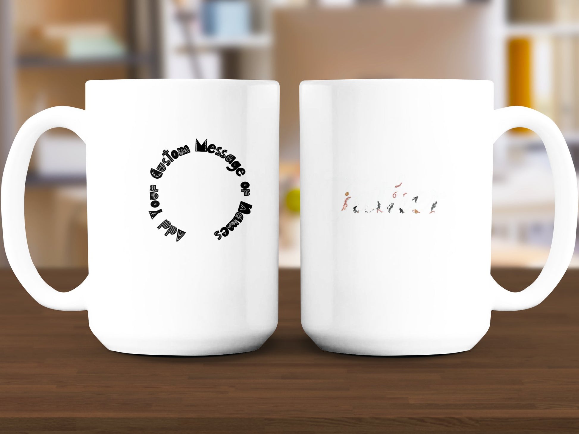 Personalize Your Own Custom Message on Mug product type