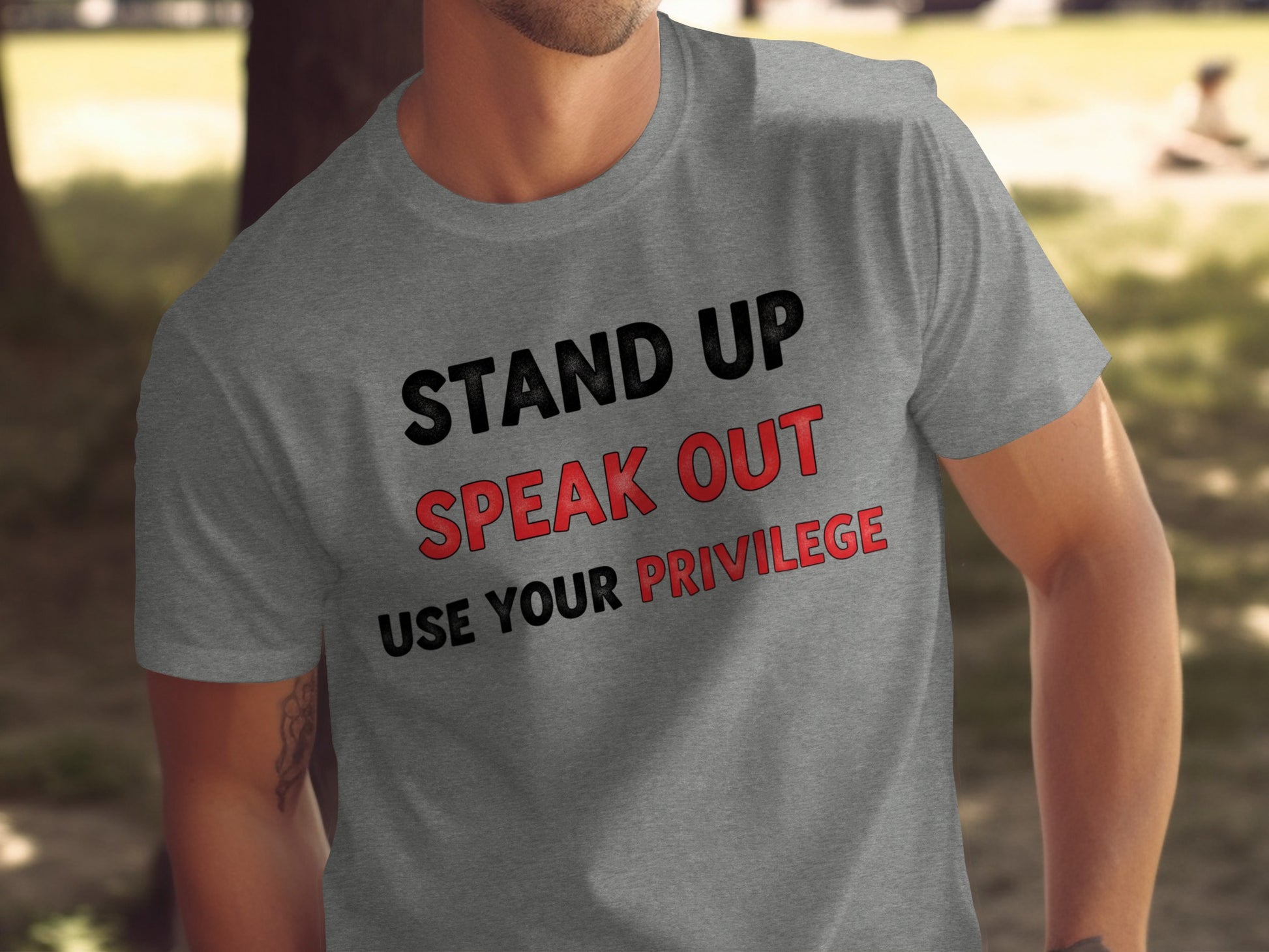 Stand Up Speak Out Use Your Privilege T-shirt