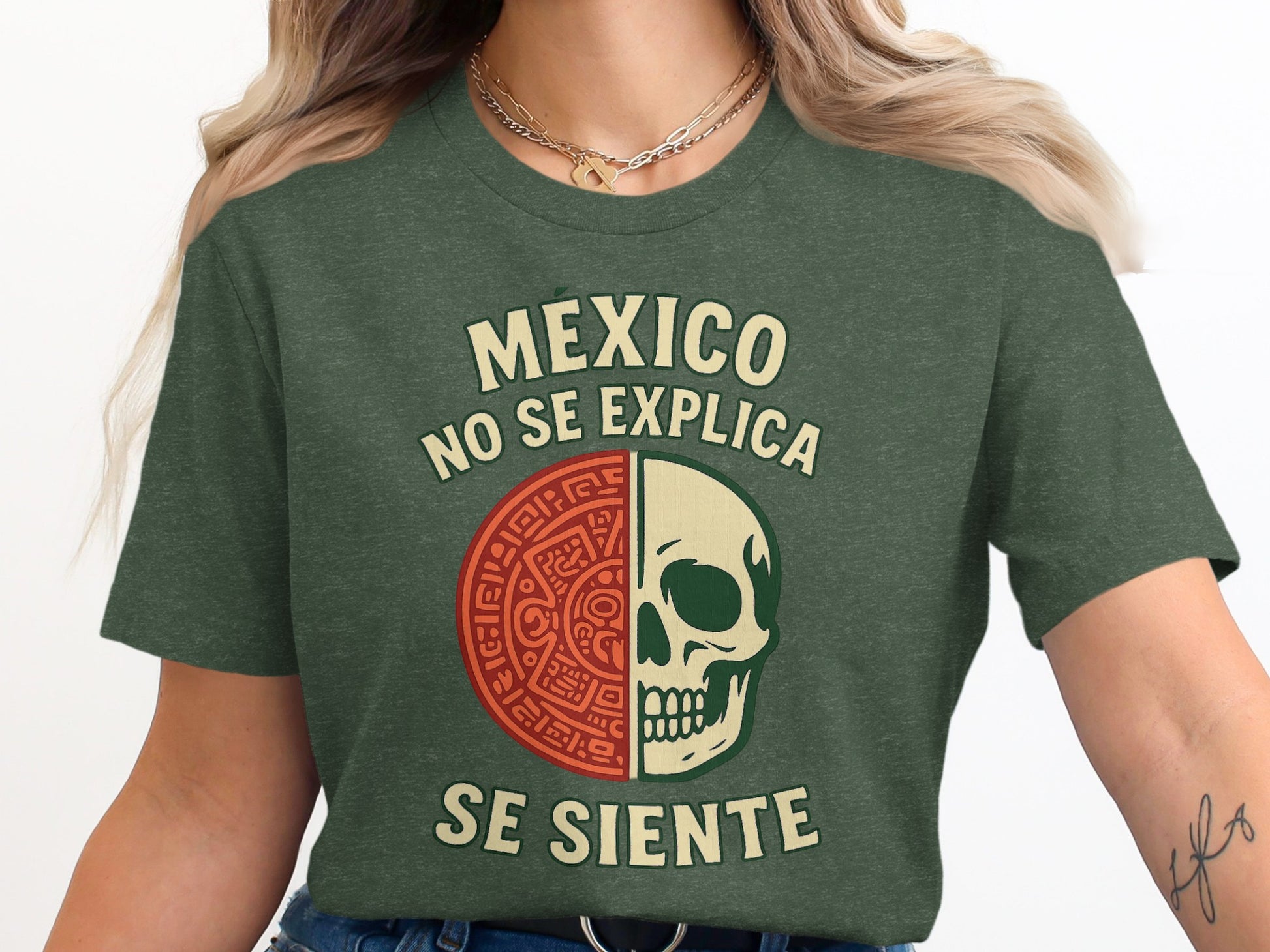 Mexico No Se Explica Se Siente Graphic T-Shirt product type