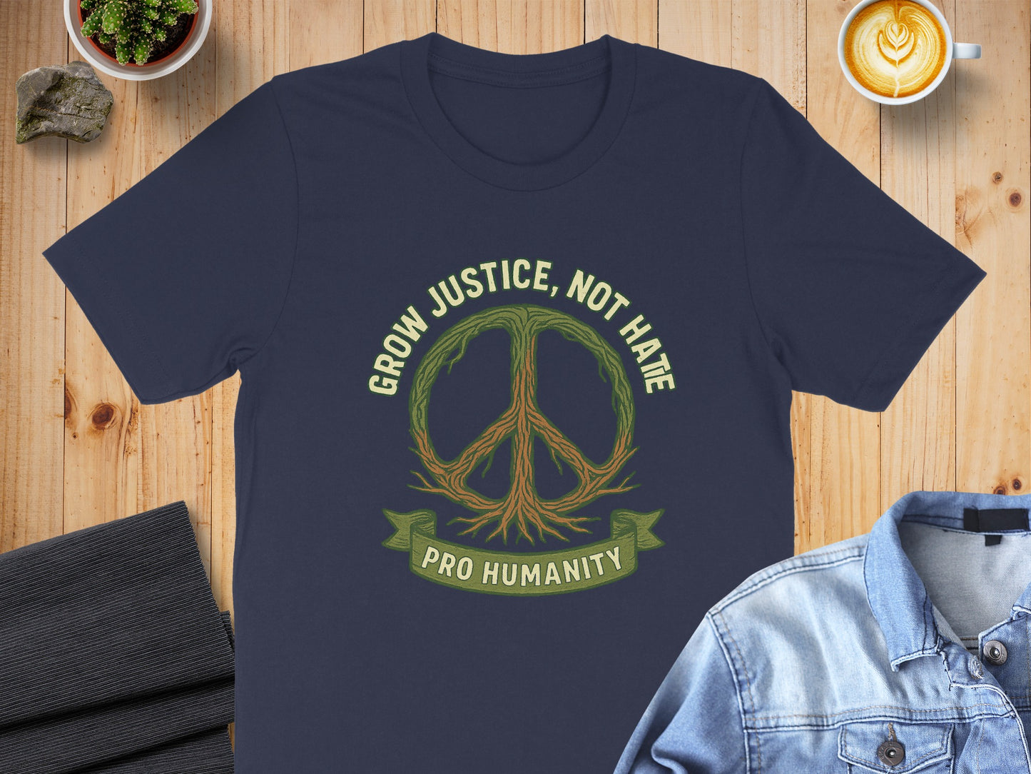 Grow Justice Not Hate Pro Humanity T-shirt product