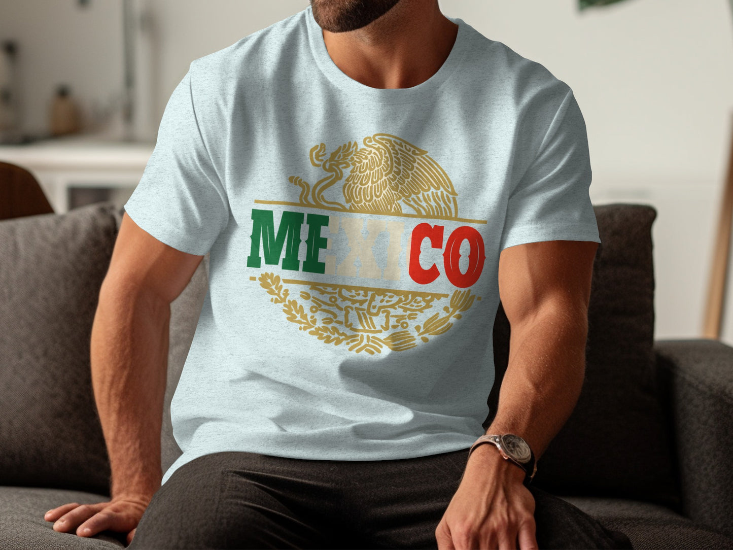 Mexico Eagle Emblem Pride Graphic T-Shirt product