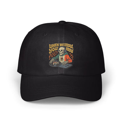 When You Know You Know Skull Embroidered Hat product