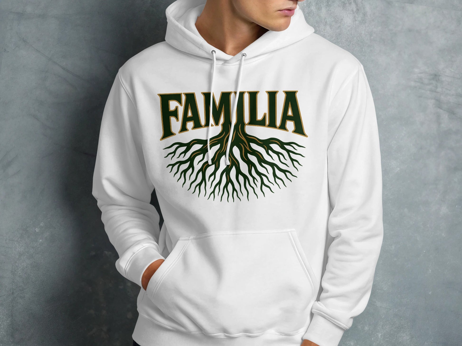 Familia Hoodie featuring Root Design product type